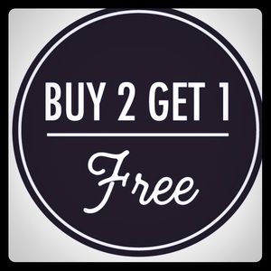 ALL KIDS ITEMS! Buy two get one FREE!